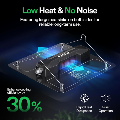 VIVOSUN VS1000 LED Grow Light with Samsung Diodes & Sosen Driver, Full Spectrum Dimmable Sunlike Grow Lamp for Indoor Plants, Seedling, Veg & Bloom