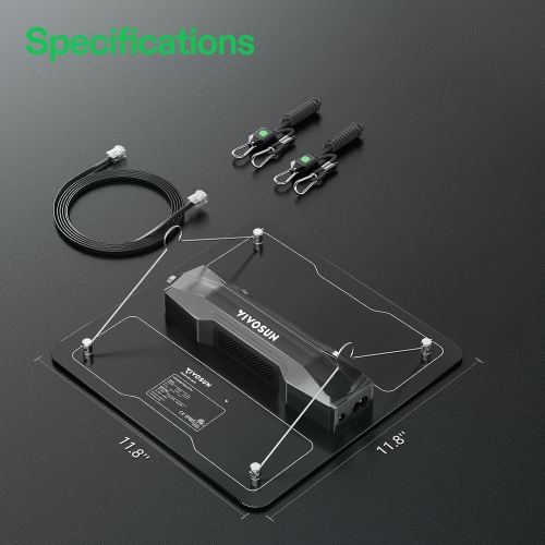 VIVOSUN VS1000 LED Grow Light with Samsung Diodes & Sosen Driver, Full Spectrum Dimmable Sunlike Grow Lamp for Indoor Plants, Seedling, Veg & Bloom