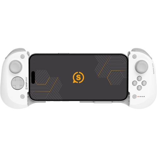 Boîte ouverte - Manette de jeu sans fil Nomad de SCUF pour iPhone avec compatibilité USB-C et Bluetooth 5,0 - Blanc