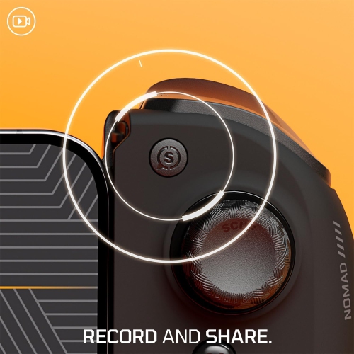 Boîte ouverte - Manette de jeu sans fil Nomad de SCUF pour iPhone avec compatibilité USB-C et Bluetooth 5,0 - Blanc