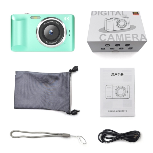 64 million pixels - 4K HD video recording 2.8-inch large screen student digital camera CCD camera CCD camera - camera dedicated 64G memory card +