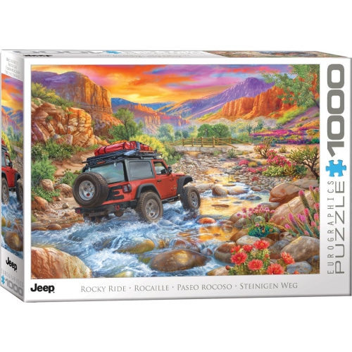 Eurographics 6000-5998 Jeep - Rocky Ride by C.Bigelow 1000 Piece Puzzle