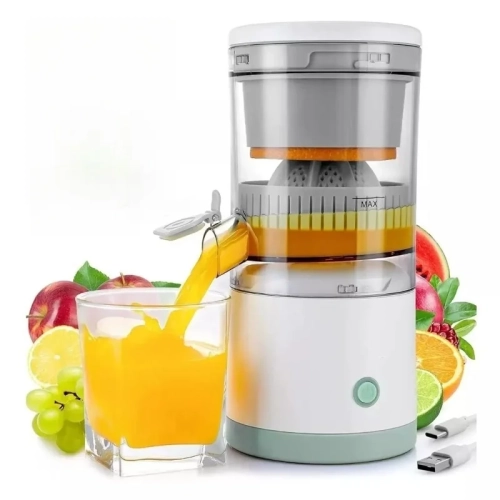 MYACUC  Electric Juicer Rechargeable, Portable Kitchen Gadget for Making Juice, Squeezing S, Lemons, Kiwi Fruit, Grapefruits, And Citrus Juices In Orange