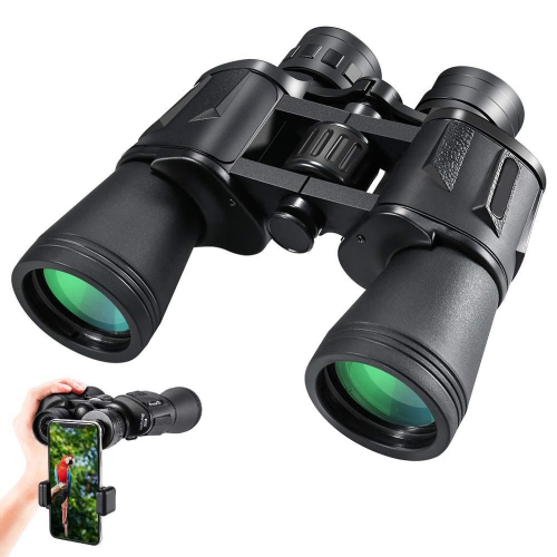 MYACUC  20 X 50 Binoculars for Adults, Fog Proof And Water Resistant, Binoculars With Phone Adapter for Hunting, Bird Watching And Camping
