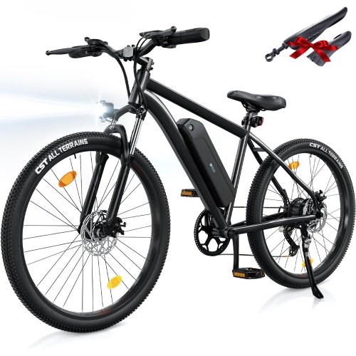 isinwheel Upgrades M10S Adults Electric Bike - Black