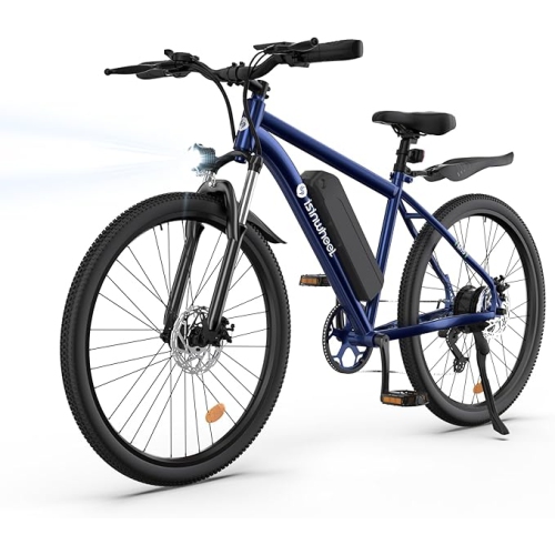 isinwheel Upgrades M10S Adults Electric Bike - Blue