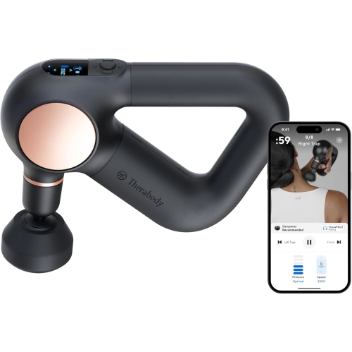 THERAGUN  Sense Percussion Massage Gun - Deep Tissue Personal Massager With Preloaded Breathwork Routines for Stress Relief Great