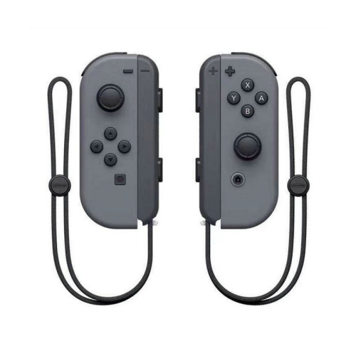 Switch controller game controller left and right wireless Bluetooth controller with one-button wake-up Joycon dual vibration motor- double gray +