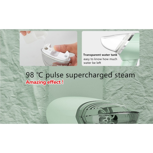 Steam Iron Household Small Garment Ironing Machine Clothes Ironing Machine Steam Large with Ironing Board Can Be Used Horizontally, Vertically, Flat