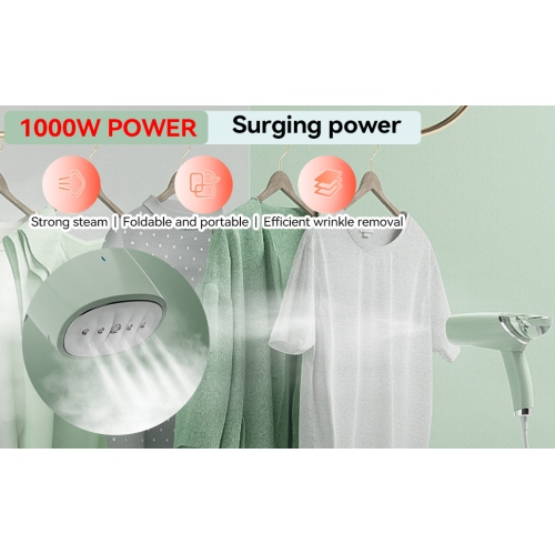 Steam Iron Household Small Garment Ironing Machine Clothes Ironing Machine Steam Large with Ironing Board Can Be Used Horizontally, Vertically, Flat