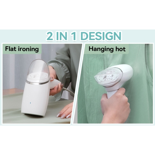 Steam Iron Household Small Garment Ironing Machine Clothes Ironing Machine Steam Large with Ironing Board Can Be Used Horizontally, Vertically, Flat