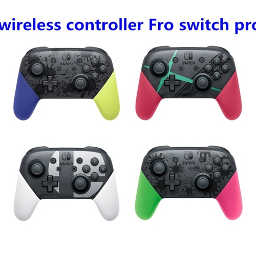 Switch Pro Game Controller Wireless Bluetooth Game Controller NFC Wake-up Supports Somatosensory Vibration Active Wake-up Function -Brawl Full
