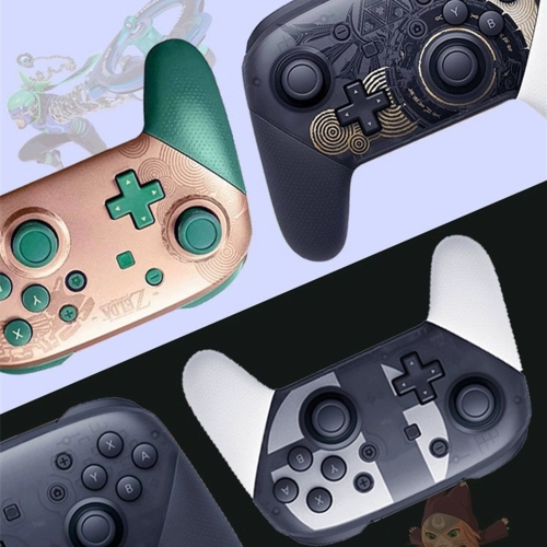 Manette de jeu sans fil Bluetooth Switch Pro Manette de jeu CCP Réveil prend en charge la vibration Somatosensory Fonction de réveil actif - Tears of