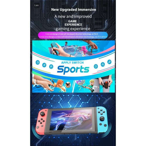 Switch controller game controller left and right wireless Bluetooth controller with one-button wake-up Joycon dual vibration motor- Xeno Green Pink +