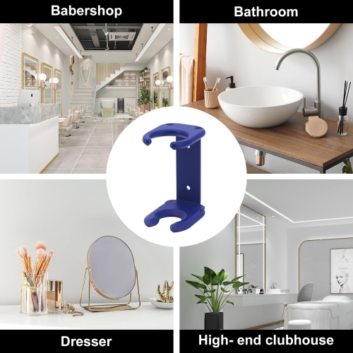 Support mural pour sèche-cheveux Compatible avec Dyson HD08 HD15 HD16 HD17 HD18, Support de rangement pour sèche-cheveux pour salle de bain Salon de