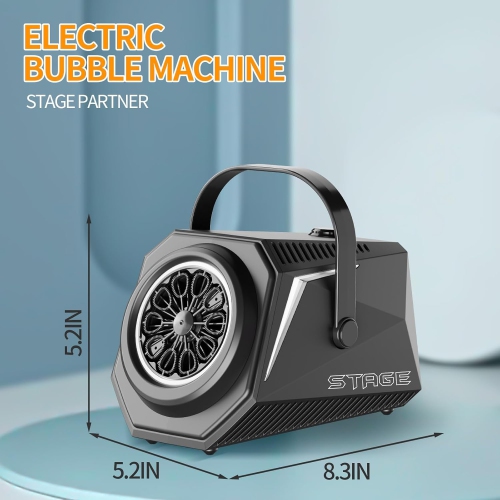 Remote control bubble machine rechargeable fully automatic wedding performance commercial large capacity children's birthday party electric bubble