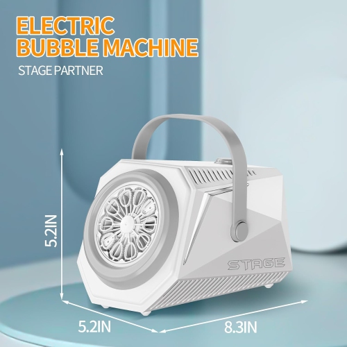 Remote control bubble machine rechargeable fully automatic wedding performance commercial large capacity children's birthday party electric bubble