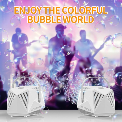 Remote control bubble machine rechargeable fully automatic wedding performance commercial large capacity children's birthday party electric bubble