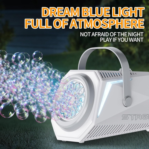 Remote control bubble machine rechargeable fully automatic wedding performance commercial large capacity children's birthday party electric bubble