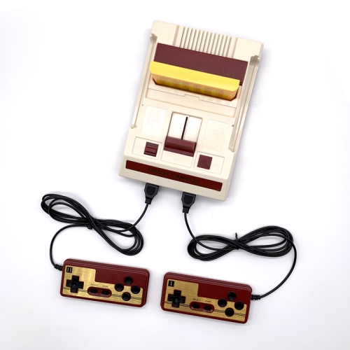 Retro game console, 632 classic games, two-wire controller, compact and portable - plug and play, can be connected to TV