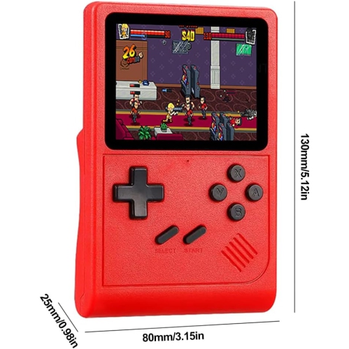 3.5 Inch Retro Handheld Game Console-6000+ Classic Games, Support Multiple Emulators,Custom Controls - Portable Game Console, Great Gift for Boys and