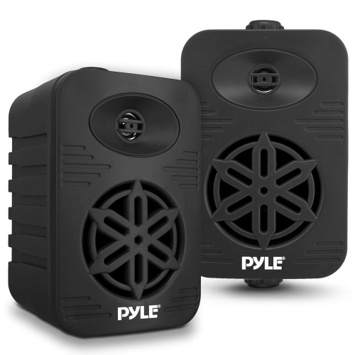 4” 2-Way Indoor/Outdoor Speaker System - 1/2” High Compliance Polymer Tweeter