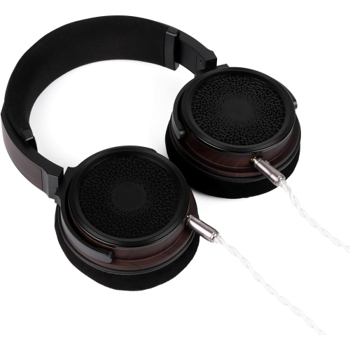 Refurbished - Linsoul HarmonicDyne Zeus Elite Wired Over-Ear Headphone, Flagship 50mm Suspension Diaphragm Open Back Headset