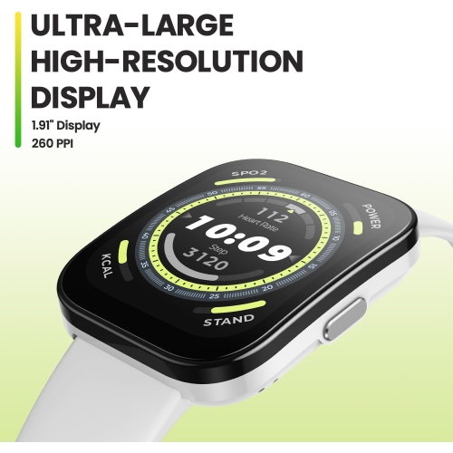 Amazfit Bip 5 Smartwatch Health and Fitness Tracker for Men and Women with 1.91” Display - Pink by AMAZFIT - Open Box condition - Image 2