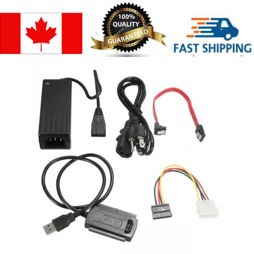 USB 2.0 to SATA+IDE Adapter