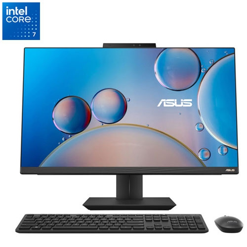 Refurbished - ASUS 27" All-in-One PC - Black (Intel Core 7 150U/16GB RAM/1TB SSD/Windows 11)