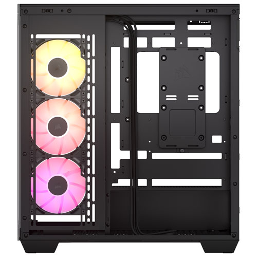 Corsair 3500X RS-R ARGB Mid-Tower ATX Computer Case - Black
