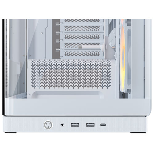 Boîtier d'ordinateur mi-hauteur ATX 4500X ARGB FRAME de Corsair - Blanc