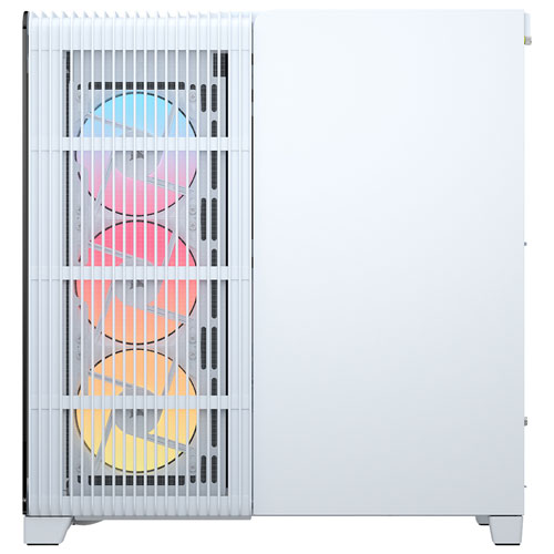 Boîtier d'ordinateur mi-hauteur ATX 4500X ARGB FRAME de Corsair - Blanc