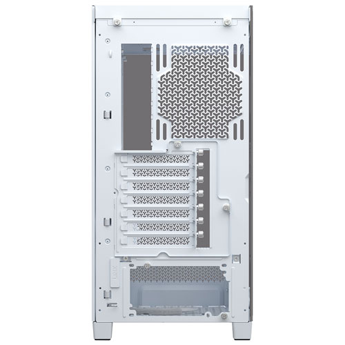 Boîtier d'ordinateur mi-hauteur ATX 4500X ARGB FRAME de Corsair - Blanc