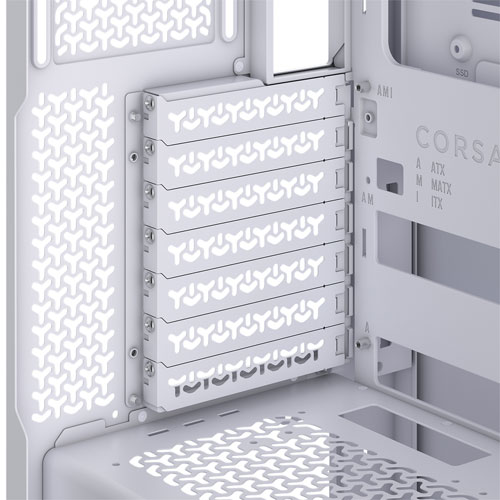 Corsair 3500X RS-R ARGB Mid-Tower ATX Computer Case - White