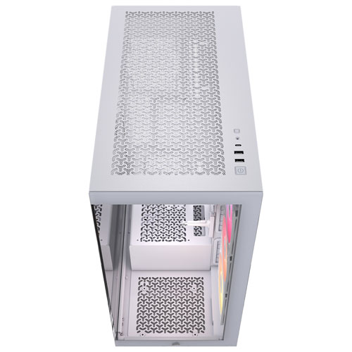 Corsair 3500X RS-R ARGB Mid-Tower ATX Computer Case - White