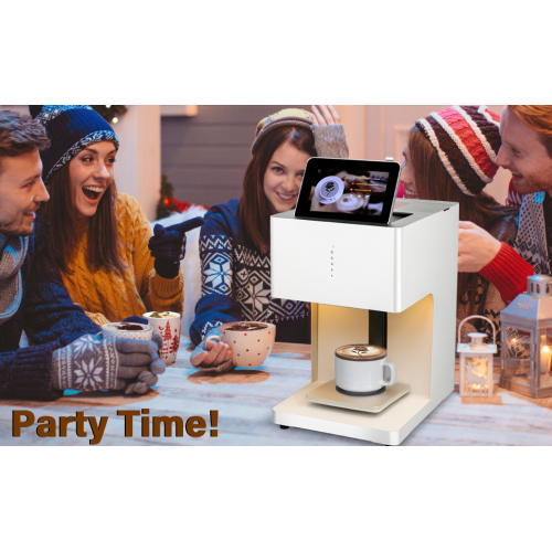 Latte Art Master Printer Auto Coffee Latte Art Maker, Smart Food Printer on Coffee/Beverage Foam & Desserts for Cafe Office Hotel Party & Event.