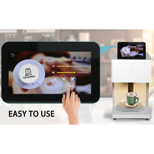 Latte Art Master Printer Auto Coffee Latte Art Maker, Smart Food Printer on Coffee/Beverage Foam & Desserts for Cafe Office Hotel Party & Event.