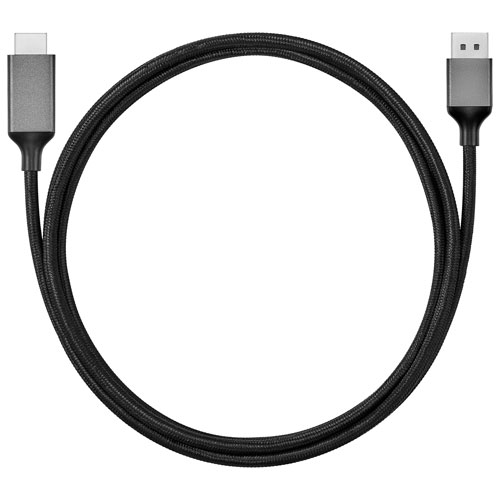 Insignia 1.8m 4K DisplayPort to HDMI Cable - Black - Only at Best Buy