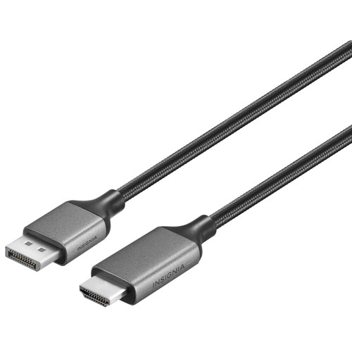 Insignia 1.8m 4K DisplayPort to HDMI Cable - Black - Only at Best Buy