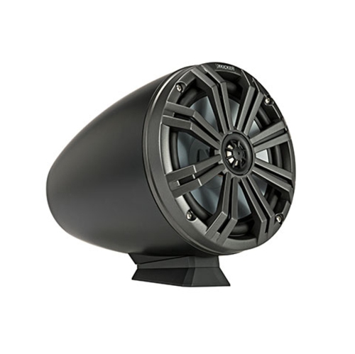 Kicker 46KMFC8 8" Loaded Flat-Mount Marine Tower Speakers - Black