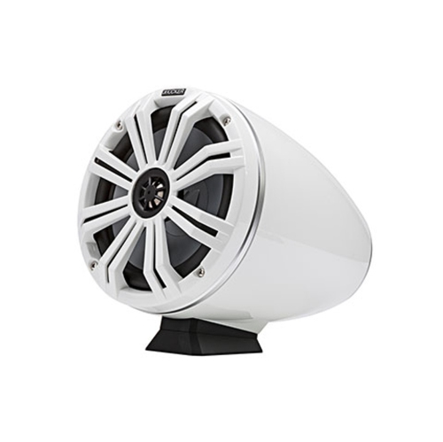Haut-parleurs colonne nautiques plats de 8&nbsp;po 46&nbsp;kmF 8&nbsp;W de Kicker - Blanc