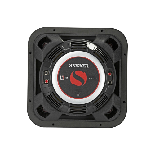 Kicker 46L7T124 Solo-Baric L7T Series Shallow-Mount 12" Dual 4-Ohm Voice Coil