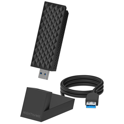 NETGEAR Wireless BE6500 Wi-Fi 7 Tri-Band USB Adapter