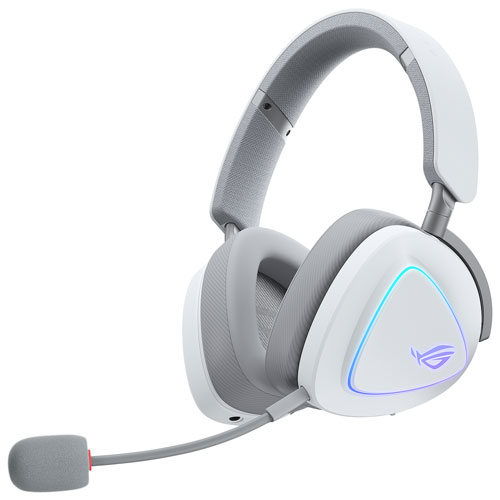 ASUS ROG DELTA II Dualflow Audio Gaming Headset - White