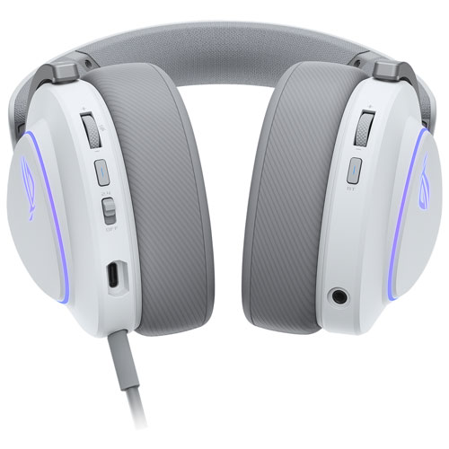 ASUS ROG DELTA II Dualflow Audio Gaming Headset - White
