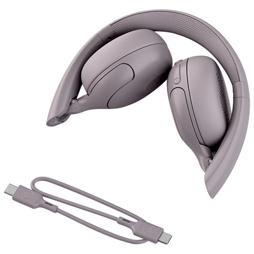 Casque d'écoute 100 % sans fil à suppression du bruit Go LUX de JLab - Mauve