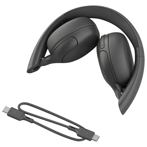 Casque d'écoute 100 % sans fil à suppression du bruit Go LUX de JLab - Graphite