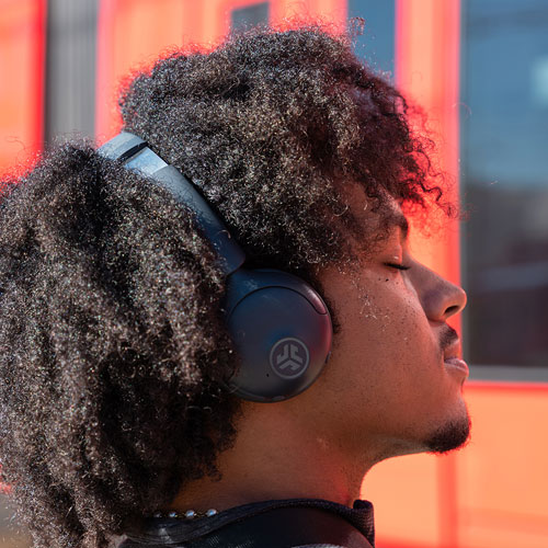 Casque d'écoute 100 % sans fil à suppression du bruit Go LUX de JLab - Graphite