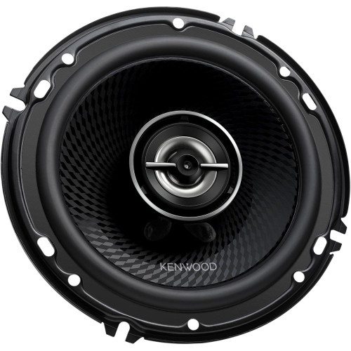 Kenwood KFC-1698RS 6.5", 100W RMS / 350W PEAK, 2-Way Round Car Speakers, Black